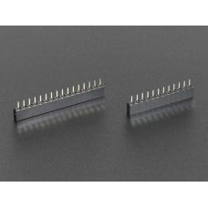 Adafruit 2940 Short Feather Headers Kit - 12-pin and 16-pin Female Header Set