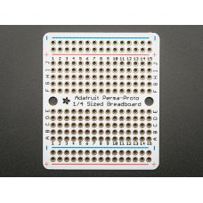 Adafruit 1608 Perma-Proto Quarter-sized Breadboard PCB - Single