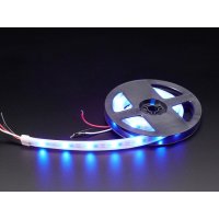 Adafruit 3851 NeoPixel UV LED Strip with 32 LED/m - White PCB - 1M