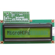 LCD Display Board 16x1 for MicroHOPE