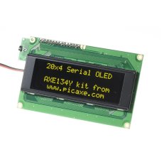 PICAXE Serial OLED Module (20x4) AXE134Y