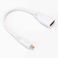 Raspberry Pi Official micro-HDMI to standard HDMI adapter cable 