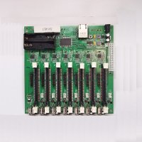 CLUSTERBOARD With 7 SOPine Compute Module Slots