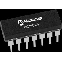 PIC16C505-04I/P Microcontroller - Original