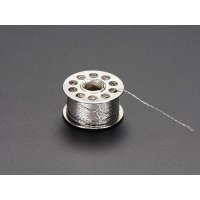 Adafruit 640 Stainless Thin Conductive Thread - 2 ply - 23 meter/76 ft