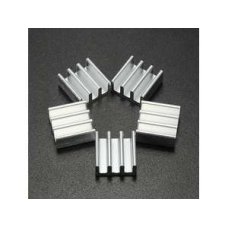 Heat Sink - Aluminum with Glue (11mm)