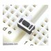 Pololu 1400 Mini Pushbutton Switch: PCB-Mount, 2-Pin, SPST, 50mA