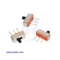 Pololu 1408 Mini Slide Switch: 3-Pin, SPDT, 0.3A