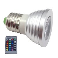 RGB LED Bulb 4W Remote Controlled