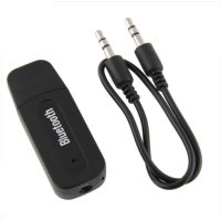 Wireless Portable USB Bluetooth Music Audio Receiver 3.5mm Dongle