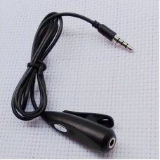 Headphone Adapter - Male to Female 3.5mm with Mic