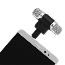 Mini 3.5mm Jack Microphone Stereo Mic For Recording Mobile Phone Studio Interview Microphone 4 pin For smartphone