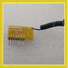 Remote Transmitter Receiver Decoding RF Module Momentary Superheterodyne 