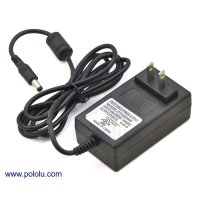 Pololu 1461 / 1464 / 1467 Wall Power Adapter: 3A, 5.5×2.1mm Barrel Jack, Center-Positive