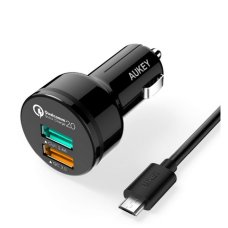 Car USB with Qualcomm Quick Charge 2.0 - Aukey