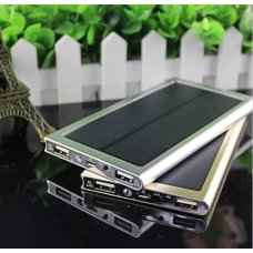 Solar Charger Power Bank Ultra-Thin - 12000mAh