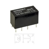 Relay Double Pole-5V DC 2A Dual-in-Line