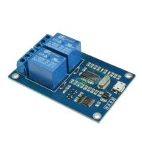 2-Channel Relay Module - 5V with Micro USB