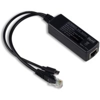 UCTRONICS U515902 PoE Splitter Gigabit 5V - Micro USB Power and Ethernet to Raspberry Pi 3B+