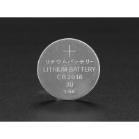 Adafruit 2849 Coin Cell Lithium Battery CR2016 
