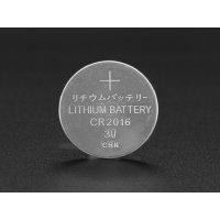 Adafruit 2849 Coin Cell Lithium Battery CR2016 