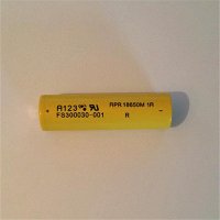 Rechargeable Battery - 18650 3.3V, 1500mAh - LiFePO4 chemistry