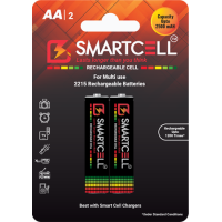 Smartcell 2235 / 2255 AAA Rechargeable Ni-mH Cell - 1.2V, 800mAH / 1000mAH - Pack of 2