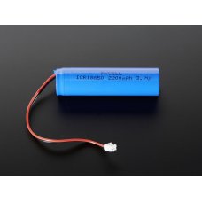 Adafruit 1781 Lithium Ion Cylindrical Battery - 3.7v 2200mAh