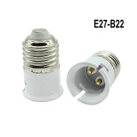 Bulb holder adapter - E27 Male to B22 Female 