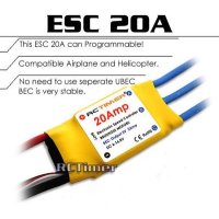 ESC 20A Brushless Motor Speed Controller