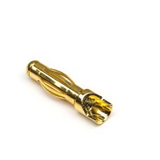 Male Gold Plated Connector (Bullet Connectors) - 3.5mm