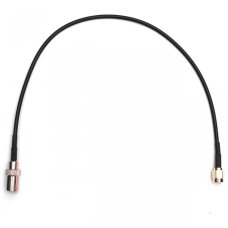 Male PAL to Male SMA pigtail cable, RG-316, 0.5' length