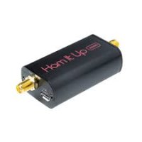 Ham It Up Nano - Tiny HF Upconverter with Black Enclosure, TCXO and Bias-Tee Power Support