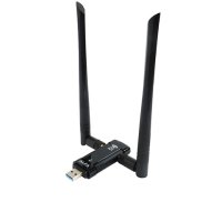 Alfa AWUS036ACM 802.11ac Standard Long Range Dual Band High Power Wireless USB Network Adapter - 1200Mbps 