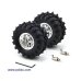 Pololu 1555/1557 Dagu Wild Thumper Wheel 120x60mm Pair with 4mm Shaft Adapters