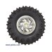 Pololu 1555/1557 Dagu Wild Thumper Wheel 120x60mm Pair with 4mm Shaft Adapters