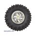 Pololu 1555/1557 Dagu Wild Thumper Wheel 120x60mm Pair with 4mm Shaft Adapters