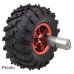 Pololu 1555/1557 Dagu Wild Thumper Wheel 120x60mm Pair with 4mm Shaft Adapters