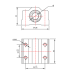 Linear Motion Slide Unit 8mm 