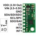 Pololu 2127 LSM303D 3D Compass and Accelerometer Carrier with Voltage Regulator