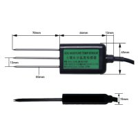 Industrial Soil Moisture and Temperature Sensor 