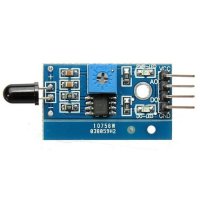 LM393 760nm - 1100nm IR Infrared Flame Sensor Module