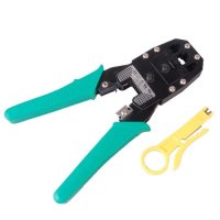 RJ45 RJ11 RJ12 CAT5 Network Lan Cable Wire Stripper and Crimping Tool 