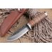 Hunting Knife Handmade Forged Damascus Steel 