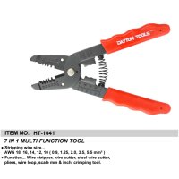 Crimping Tool - Dayton HT-1043 / HT-1041  (7 in 1 Hand Tool)