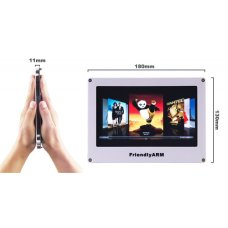 A70i 7 Inch Resistive Touch 800x480 Color LCD with Accessories