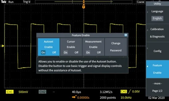 TBS1000C Series Oscilloscope Datasheet